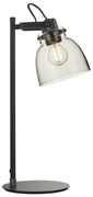 Endon 107012 - Lampa stołowa URBAN 1xE27/10W/230V czarna/przydymiona