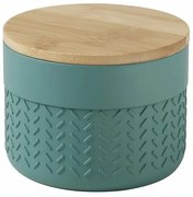 GEDY TH0347 Pojemnik stojący Thea, zielony/bambus