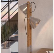 Eglo 43954 - Lampa podłogowa CAWTON 2xE27/40W/230V