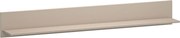 Minimalistyczna półka ścienna taupe M9-H30