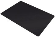 Czarna plastikowa mata pod krzesło 100 x 140 cm
