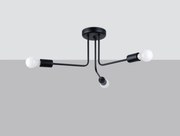 Żyrandol NORAH 3 czarny SOLLUX  LIGHTING
