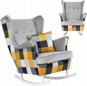 Fotel uszak bujany Ari Print Duo Family Meble