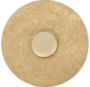 LED Kinkiet SOLE LED/16W/230V śr. 65 cm złoty