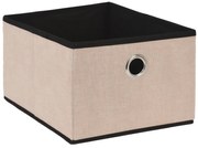 Pojemnik tekstylny do przechowywania NO-WOVEN, 32 x 25 x 18 cm