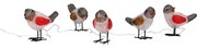 Oświetlona dekoracja zewnętrzna Birds 40 LED, zimna biała