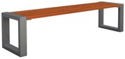 Drewniana ławka na metalowych nogach 150cm Eret 8X Z1-W07