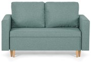 Sofa kanapa 2 os z funkcją spania KEN Miętowy
