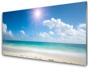 Obraz Akrylowy Morze Plaża Słońce Krajobraz