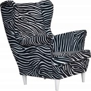 Fotel uszak skandynawski Ari Print Family Meble