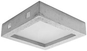 Kwadratowy plafon betonowy loft - 5X S182 B9-A40