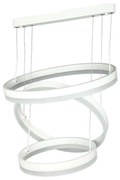 LED Żyrandol ściemnialny na lince LED/86W/230V 3000K biały