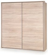 Szafa przesuwna LIMA S1 153cm dąb sonoma HALMAR