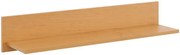 Minimalistyczna półka ścienna w kolorze olcha P7-M16