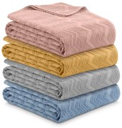DORMEO COTTON TERRY BLANKET GP 130x190 cm różowy
