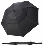 Fibre golf AC Air czarny - partnerski parasol strzelecki