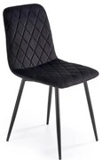 Krzesło do jadalni ORIS 1 szt. czarne
