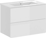 Zestaw mebli łazienkowych biały 80x46x59.3 izan