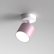 Kinkiet DIXIE PINK/WHITE 1xGX53, pojedyncza, kierunkowa, różowa