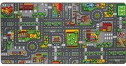 Dywan dla dzieci miasto/ulica, 95 x 200 cm