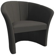 Grafitowy Elegancki Fotel Do Salonu F7-G85