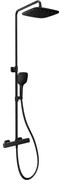 Ravak X070160 - Zestaw prysznicowy z termostatyczną baterią FREE czarny