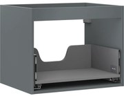 Mexen Box-A korpus szafki podumywalkowej 60 cm, 1 szuflada, grafit mat - 91AX0-0600-470-1-66