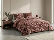 PrzytulneMieszkanie.pl PrzytulneMieszkanie.pl Pościel z mikropluszu FOREST ANIMALS bordowy Rozmiar pościeli: 70 x 90 cm | 140 x 200 cm