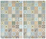 Szklane płyty ochronne na kuchenkę, 2 sztuki, ZELLER