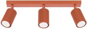 Nowoczesna czerwona lampa sufitowej - 3X D307 C3-M88
