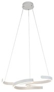 Design hanglamp wit incl. LED 3-staps dimbaar - FrankDesignerski Oswietlenie wewnetrzne