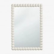 Lustro Ścienne Z Drewna Mango Trisnia 45 X 70 Cm - Sklum