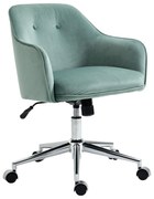 Vinsetto Ergonomiczne Krzesło Biurowe Czarne Imitacja Skóry z Funkcją Przechylania i Regulacją Wysokości | Aosom PL