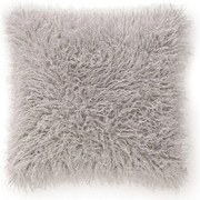 Szara poszewka ozdobna Oscar 45x45 cm
