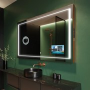 Lustro Ledowe Łazienkowe L61 z oświetleniem wiszące do skonfigurowania u producenta luster Artforma