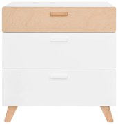 Biała komoda dziecięca HOPPA