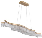 Globo 67348HG - LED Żyrandol na lince JULIET LED/35W/230V 3200K złoty