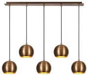 Żyrandol na lince SIVANI 5xE27/100W/230V