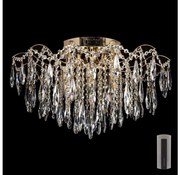 LED Żyrandol kryształowy 6xE27/60W/230V + 6xLED/3W