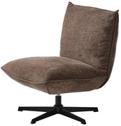 Brązowy fotel Fraser – Unique Furniture