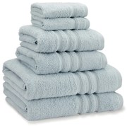 Jasnoniebieskie bawełniane ręczniki frotte zestaw 6 szt. Zero Twist – Catherine Lansfield