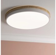 Brilliant - LED Plafon ściemnialny BAARLO LED/36W/230V śr. 50 cm biały + pilot