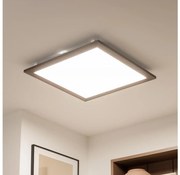 Brilagi - LED Plafon SLIMFRAME WOOD LED/58W/230V 64x64 cm ciemnobrązowy