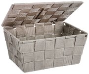 Organizer z pokrywką ADRIA, pojemnik łazienkowy, WENKO