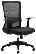 Fotel biurowy z siatkowym oparciem Julio