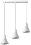 Lampa wisząca TAZILA 3 biała SOLLUX  LIGHTING
