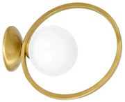 Złoty kinkiet glamour - K442 P4-H25