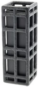 Czarny ręcznie wykonany wazon z żywicy polimerowej (wysokość 30 cm) Lyst – Villa Collection