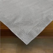 Serweta Glamour z cyrkoniami szara kwadratowa 85x85 cm