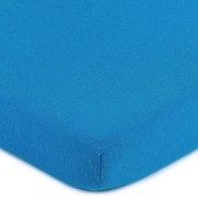 4Home prześcieradło jersey ciemnoniebieski, 90 x 200 cm